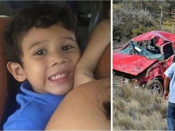 Viajó para cumplir su sueño y se accidentó