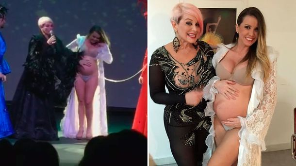 Exclusivo: Dallys Ferreira mostró su panza de cinco meses