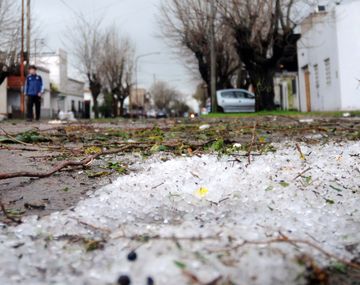 Temporal de granizo en La Plata provocó graves destrozos