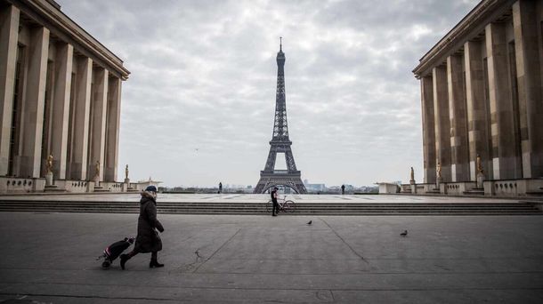 Par&iacute;s durante el confinamiento