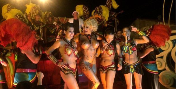 Vicky Xipolitakis en el carnaval de Gualeguaychú: la griega fue furor