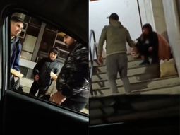 Una familia de Mar del Plata reparte comida a personas que viven en la calle Una familia de Mar del Plata reparte comida a personas que viven en la calle