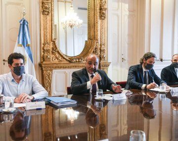 Terminó la primera reunión de Gabinete encabezada por Manzur: duró dos horas y media