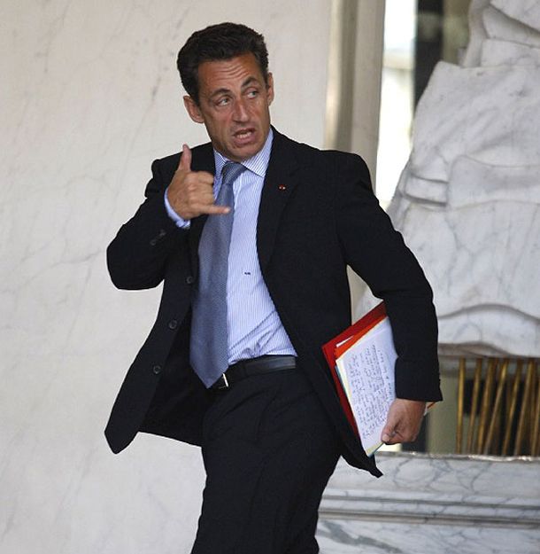 Sarkozy carta de amor