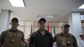 Erlan Iván García López fue capturado en Bolivia, acusado de ser el número 2 de Sebastián Marset. Erlan Iván García López fue capturado en Bolivia, acusado de ser el número 2 de Sebastián Marset.