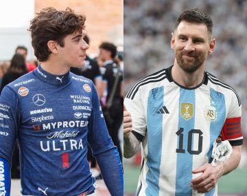 Colapinto y las comparaciones con Messi: No me siento ni un poco cerca