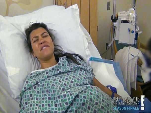 Una de las hermanas Kardashian mostró su parto en TV