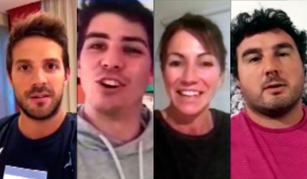 Los deportistas argentinos, rendidos ante la Selección: el saludo antes del partido con Francia