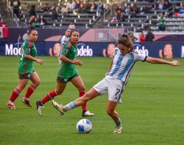 La Selección femenina empató con México en el debut de la Copa de Oro