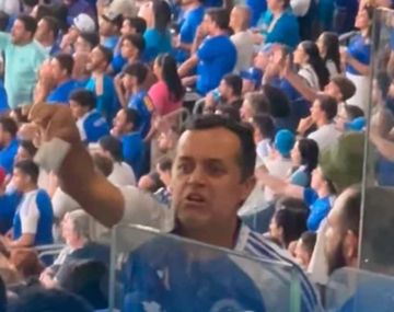 Cruzeiro quedó bajo investigación de Conmebol por un gesto hacia simpatizantes de Boca