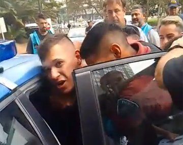 Video: así detuvieron al asesino de la policía baleada en el subte en Retiro