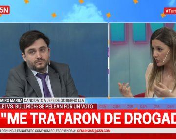 Ramiro Marra cuestionó en vivo un graph de C5N