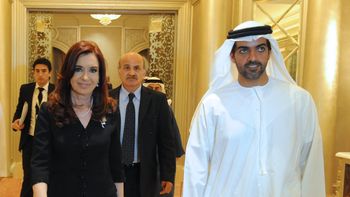 cristina kirchner acordo proyectos de inversion en abu dhabi
