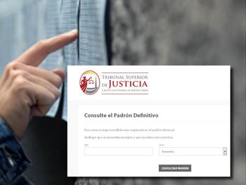 Consultá el padrón para saber dónde votás