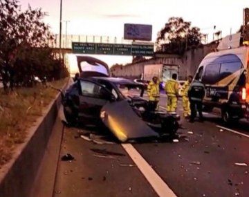 Choque fatal en Acceso Oeste: un muerto y un herido