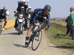 El ex ciclista español, durante una carrera El ex ciclista español, durante una carrera