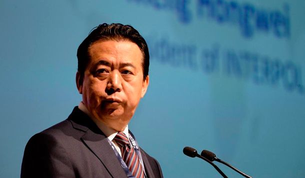 Desapareció el presidente de Interpol  Meng Hongwei