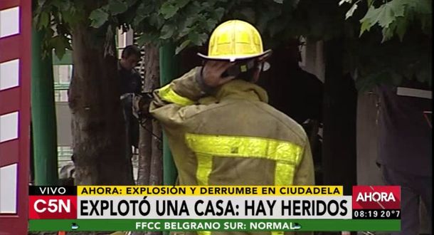 El siniestro ocurrió en una vivienda ubicada en Chacabuco y Saavedra