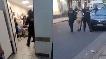 video: dramatico traslado de una mujer apunalada en el cuello por su expareja video: dramatico traslado de una mujer apunalada en el cuello por su expareja
