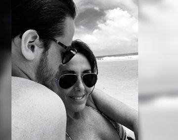 La mini luna de miel de Saccone y su joven novio