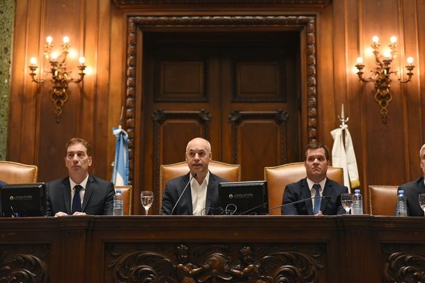 Larreta, en la apertura de sesiones: Siempre estaré dispuesto a dialogar con el Gobierno y la Provincia