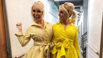 Fátima Florez imitó a la Griega Fátima Florez imitó a la Griega