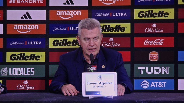 Javier Aguirre no quedó conforme ni con la actuación de la selección ni con el resultado y fue crítico con algunos jugadores