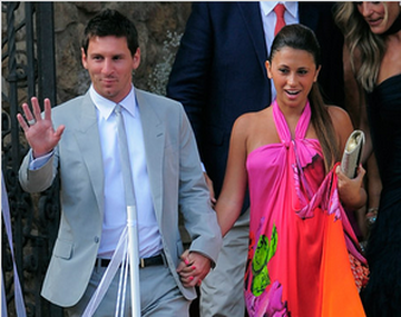El lado B de Messi: la relación con su mujer