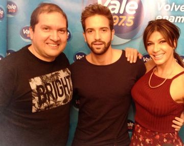 Mirá a Pablo Alboran en el duplex entre C5N y Vale 97.5