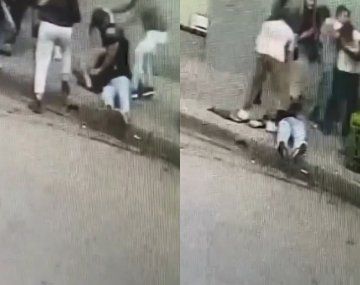 Un joven recibió una brutal golpiza por defender a un amigo