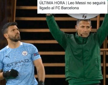 Los memes por la salida de Messi de Barcelona