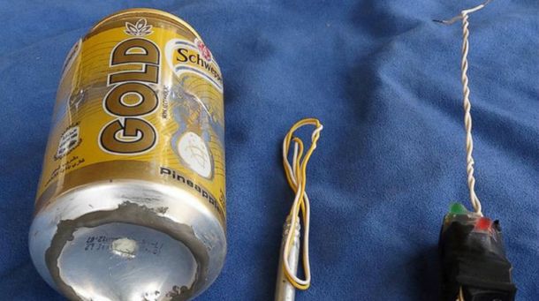 ISIS reveló el tipo de bomba casera que se utilizó para derribar el avión ruso