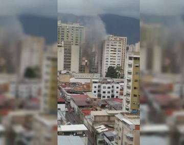 Este sábado se registraron dos explosiones en el centro de Caracas