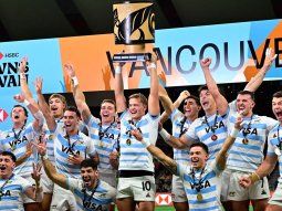 Los Pumas 7 le ganaron a Sudáfrica en Vancouver y ahora son tetracampeones