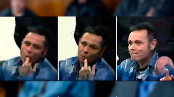 cafe en mano, risas y un gesto provocador: asi escucho su sentencia martinez poch cafe en mano, risas y un gesto provocador: asi escucho su sentencia martinez poch