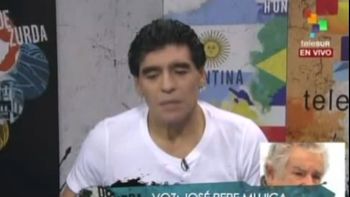 diego maradona y pepe mujica repudiaron la dura sancion de la fifa a suarez diego maradona y pepe mujica repudiaron la dura sancion de la fifa a suarez