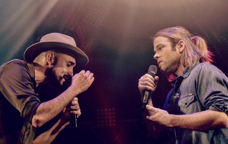 El gran gesto de Abel Pintos con Benjamín Amadeo durante su show en Rosario