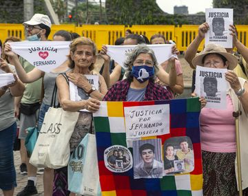 Obelisco: manifestantes exigieron justicia por Fernando Báez Sosa