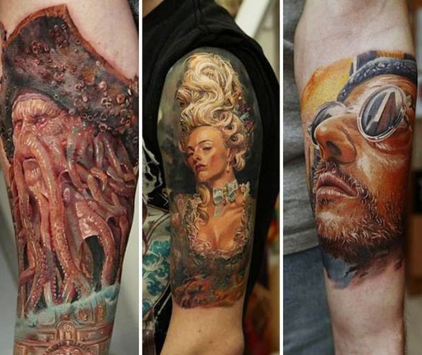 Mirá los diseños del mejor tatuador del mundo