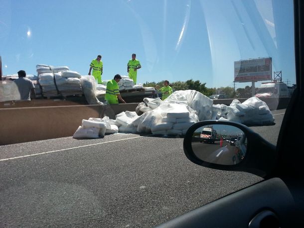Un choque en Panamericana provocó 10 kilómetros de cola