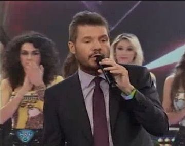 Tinelli mandó indirectas por su pelea con Maradona