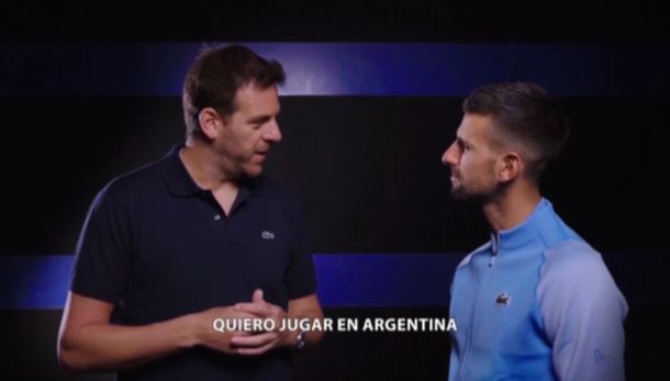 El último partido de Juan Martín del Potro en Argentina: será ante Novak Djokovic