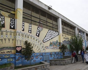 El edificio donde funcionan las escuelas&nbsp;
