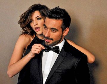 La sensual campaña de El Pocho Lavezzi y Calu Rivero