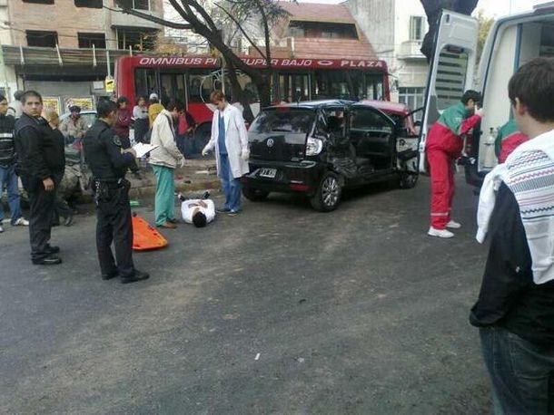 Un jugador de Boca atropelló a un peatón en Constitución