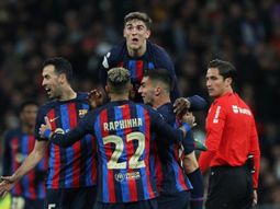 Barcelona le ganó 1-0 a Real Madrid en la ida de la semis