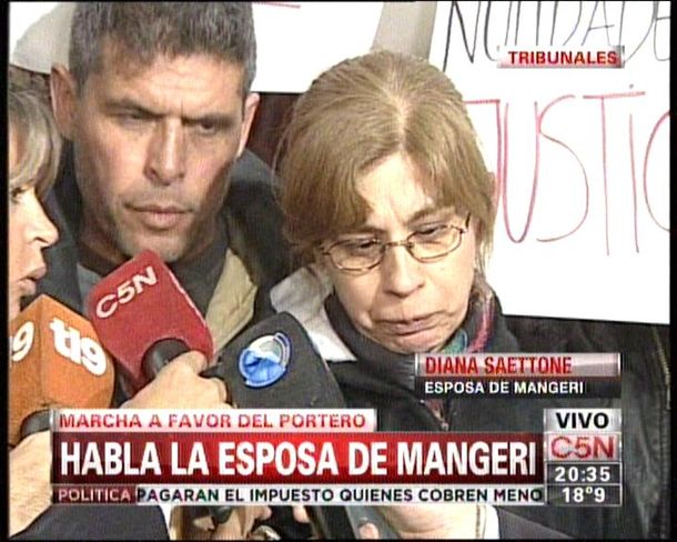 Cualquiera puede ser Jorge, afirma la mujer de Mangeri