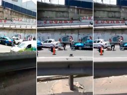 Persecución y tiroteo en la autopista Perito Moreno Persecución y tiroteo en la autopista Perito Moreno