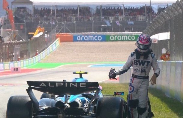 A Franco Colapinto se le apagó el motor en la qualy y largará 19º en el GP de España