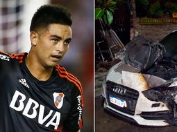 le quemaron el auto al pity martinez: lo tenia en la puerta de la casa le quemaron el auto al pity martinez: lo tenia en la puerta de la casa